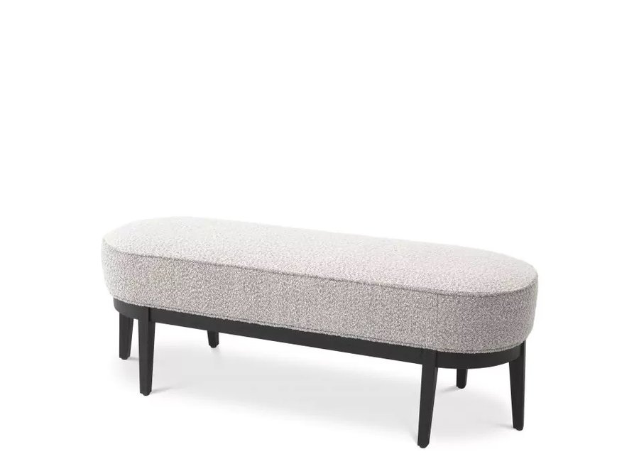 Banc Jarrett - Bouclé grey