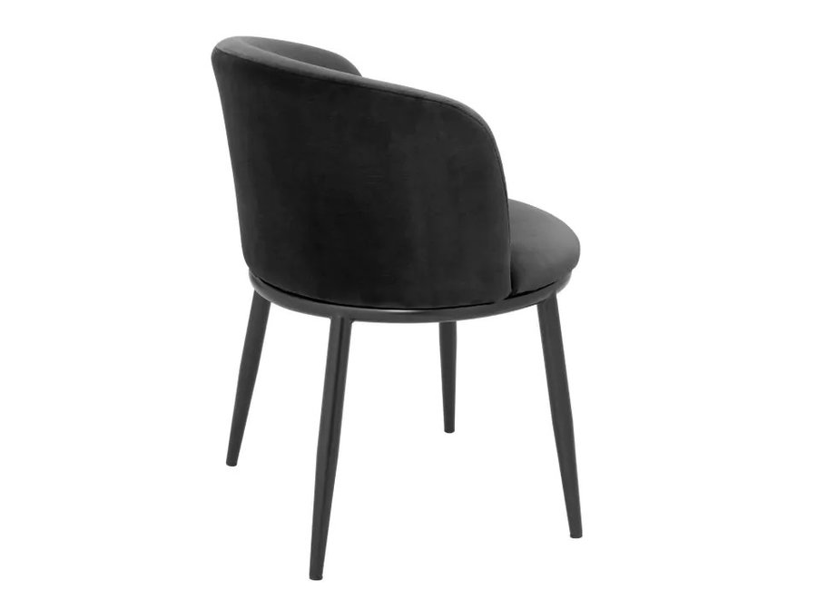 Dining chair 'Filmore' set of 2 - Cameron  black