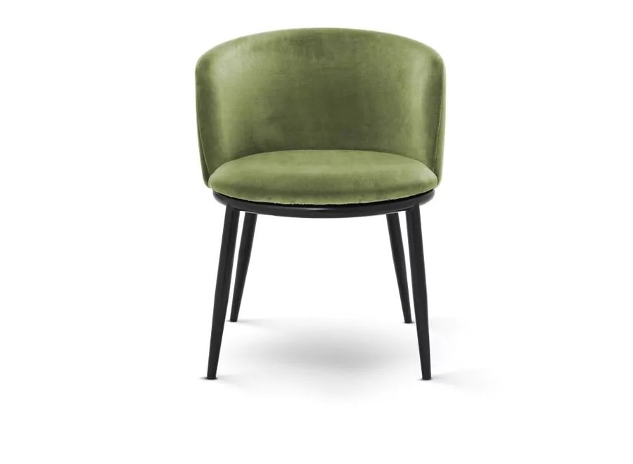 Dining chair 'Filmore' set of 2 - Cameron light green