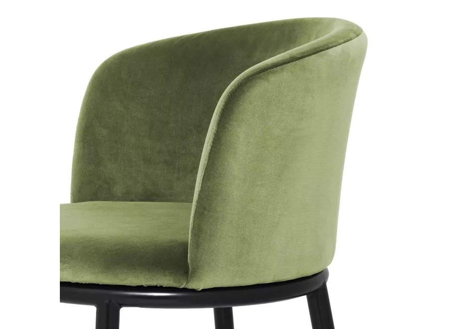 Dining chair 'Filmore' set of 2 - Cameron light green