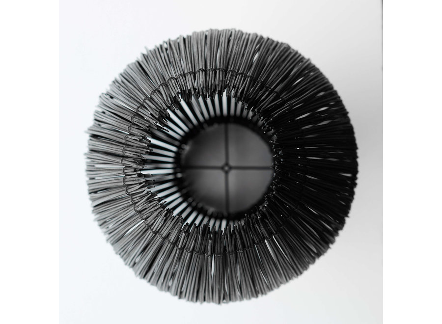 Lampe Fishtrap M - Schwarz