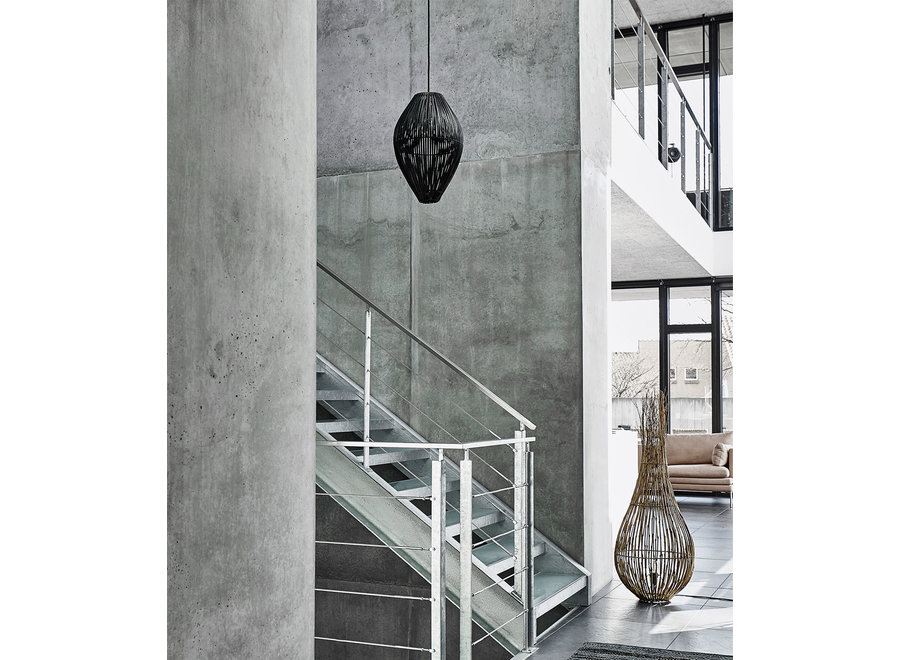 Lampe Fishtrap M - Schwarz