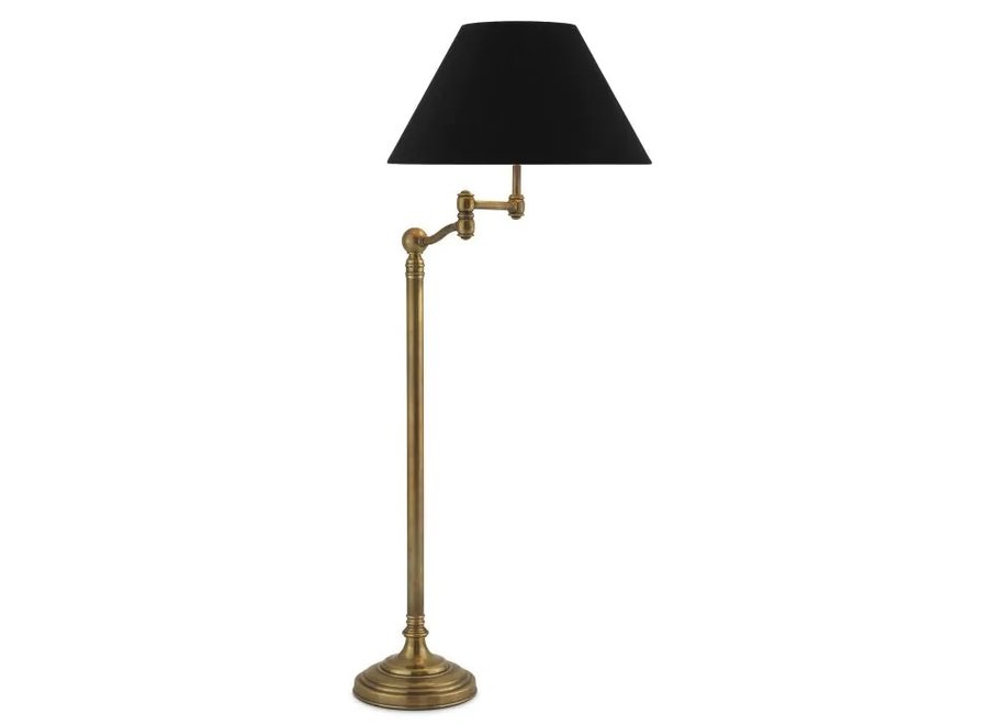 brass swing arm desk lamp