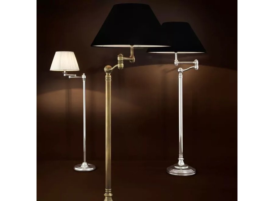 Lampadaire 'Regis' - Laiton