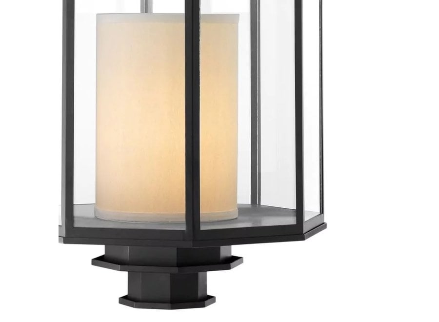 Lantern 'Monticello' L - Black