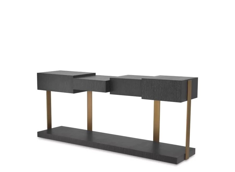 Console table 'Nerone' - Charcoal Grey