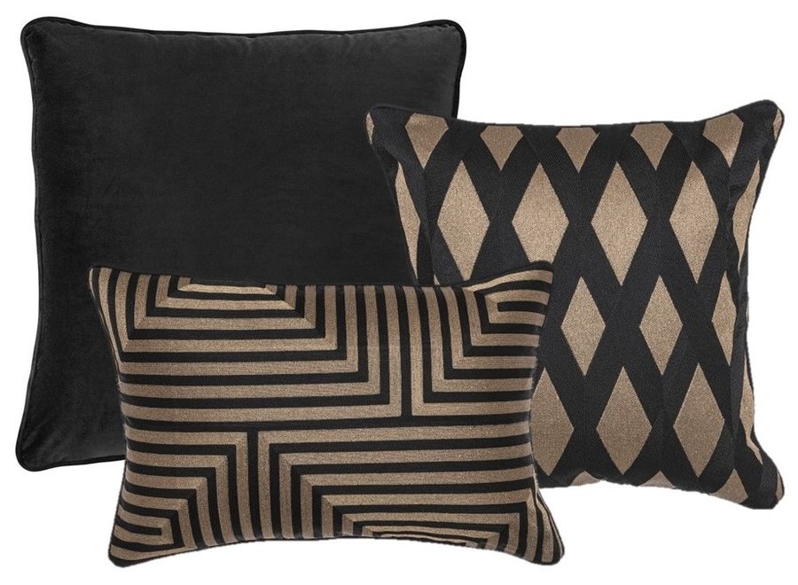 Combinaison coussin Black/Gold: Roche, Splender & Spray