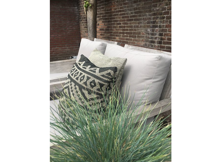 Outdoor coussin Sifiso - Black/Taupe