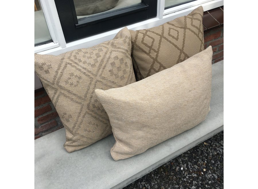 Outdoor kussen Loba - Brown/Taupe