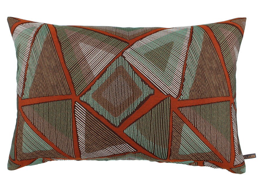 Decorative cushion Tinar Burned Orange