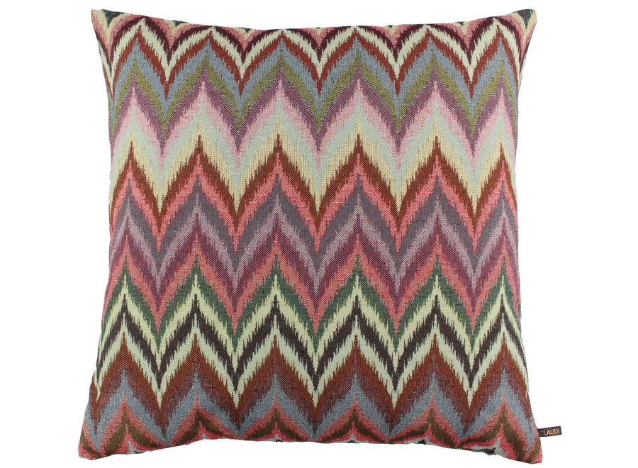 Cushion Obi Aubergine Multicolor