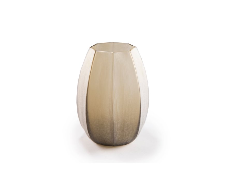 Vase 'Onyx' M - smoke