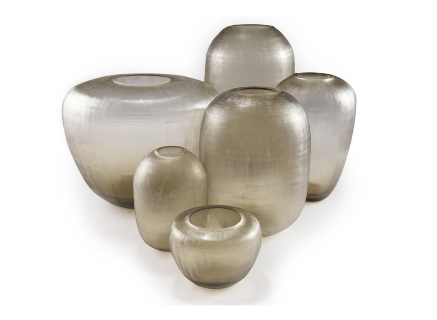 Tealight 'Heliodor' in the color 'smoke'