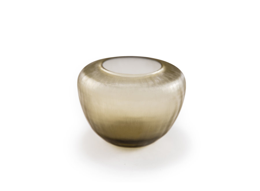 Tealight 'Heliodor' in the color 'smoke'