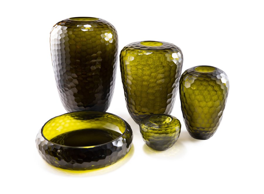 Tealight 'Agate' in the color 'olive'