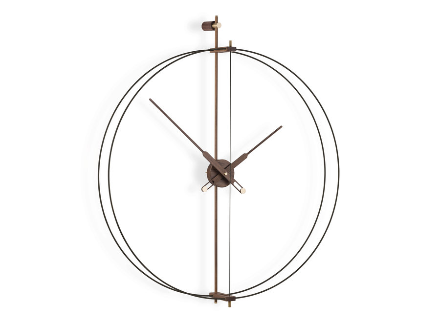 Design wall clock 'Barcelona Premium Black'