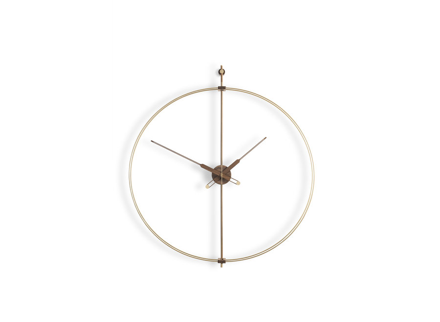 Design Wall Clock 'Barcelona Premium Gold'