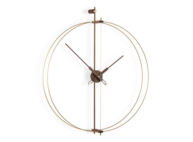 Horloge murale design ' Barcelona Premium Gold'