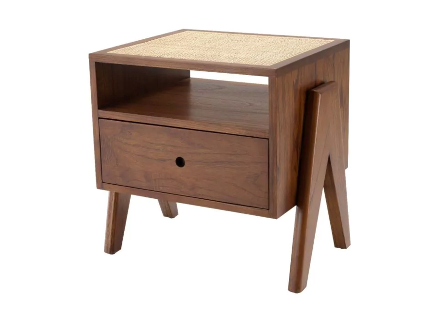 Bedside Table 'Latour' - Brown