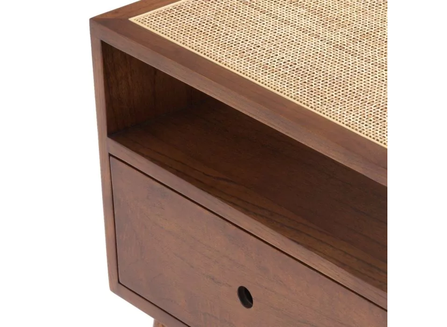 Bedside Table 'Latour' - Brown