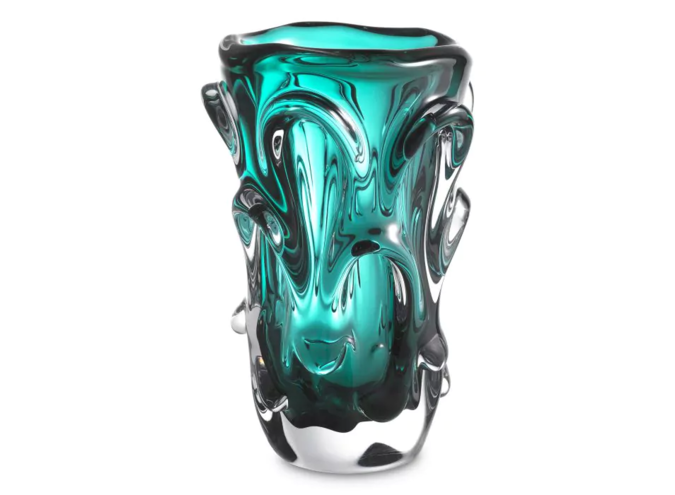 Vase Aila - L - Turquoise