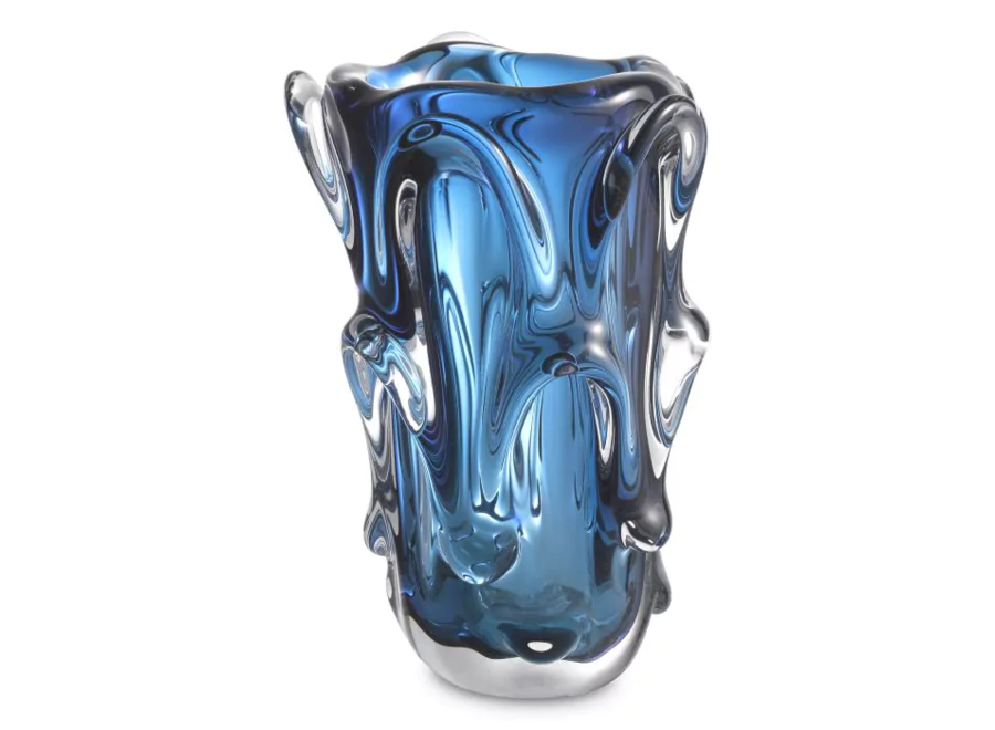 Vase 'Aila ' - L  - Blue