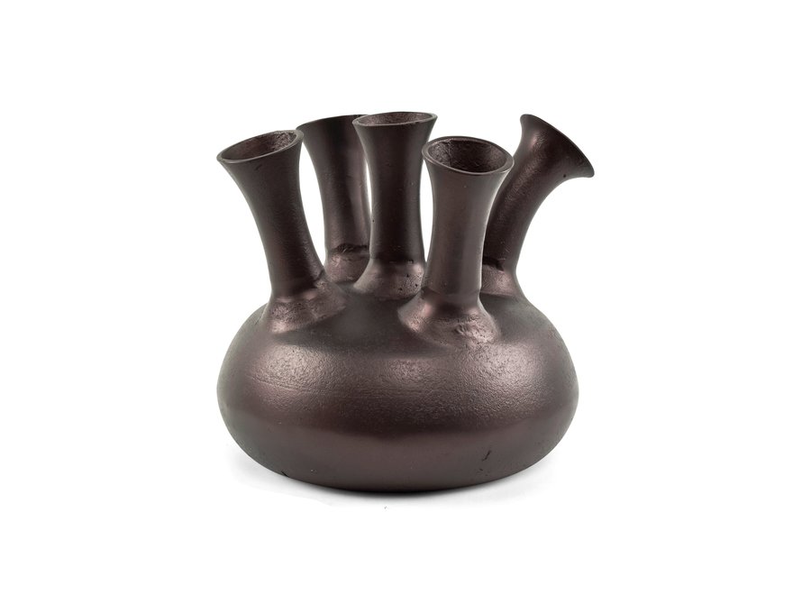 Vase corne '5 bouches' cuivre