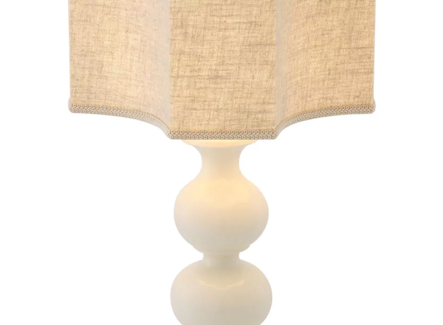 Table lamp 'Mabel' - White