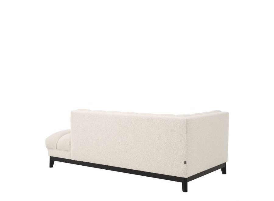 Lounge Sofa 'Ditmar' - Left- Bouclé Cream