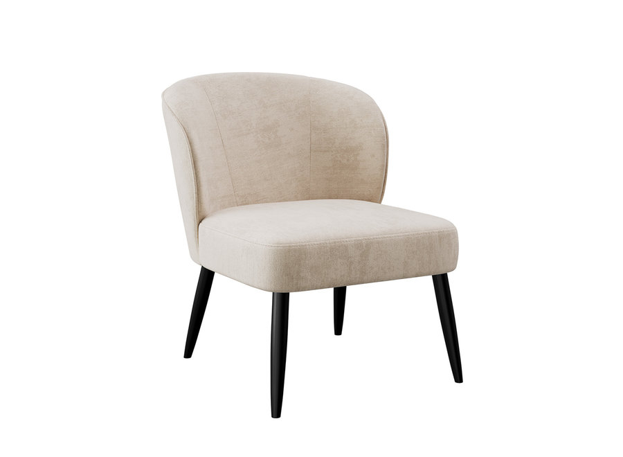 Lounge chair 'Arlo' - Milton Beige