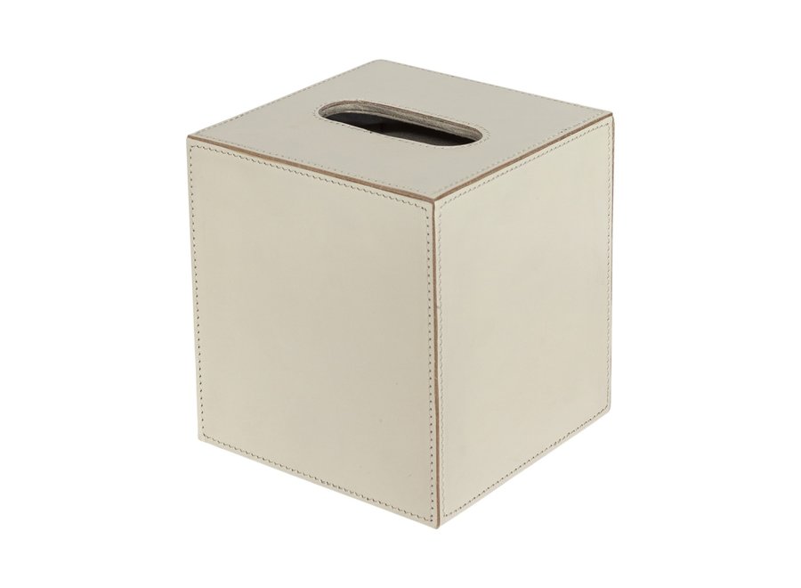 Tissue box 'Ana' - Leather