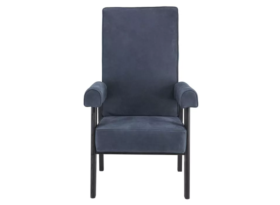 Chair 'Milo' high - Blue