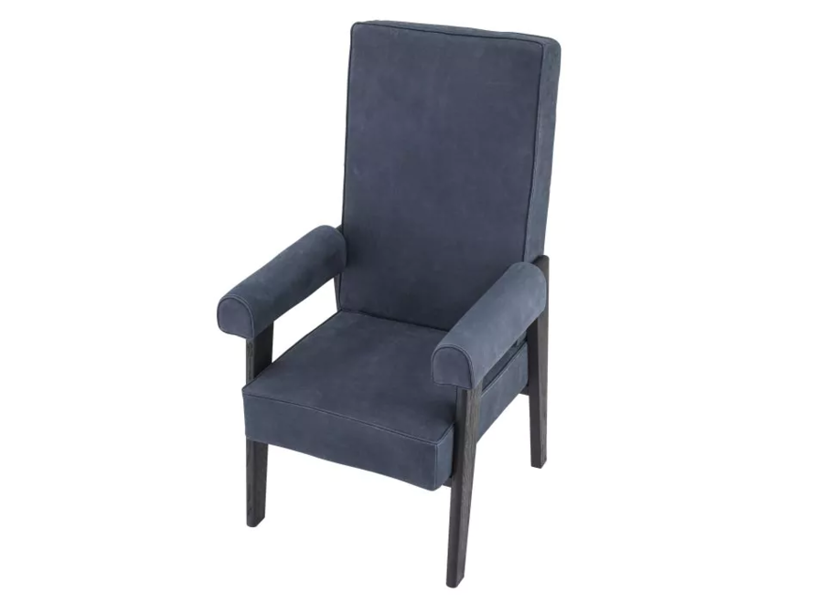 Chair 'Milo' high - Blue