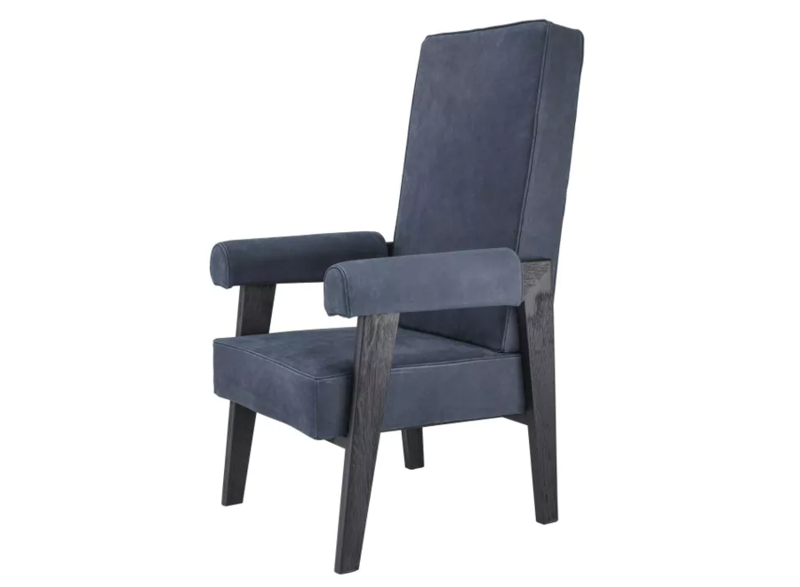 Chair 'Milo' high - Blue