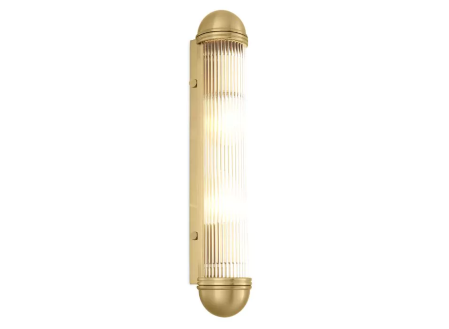 Wall lamp 'Auburn' - Brass