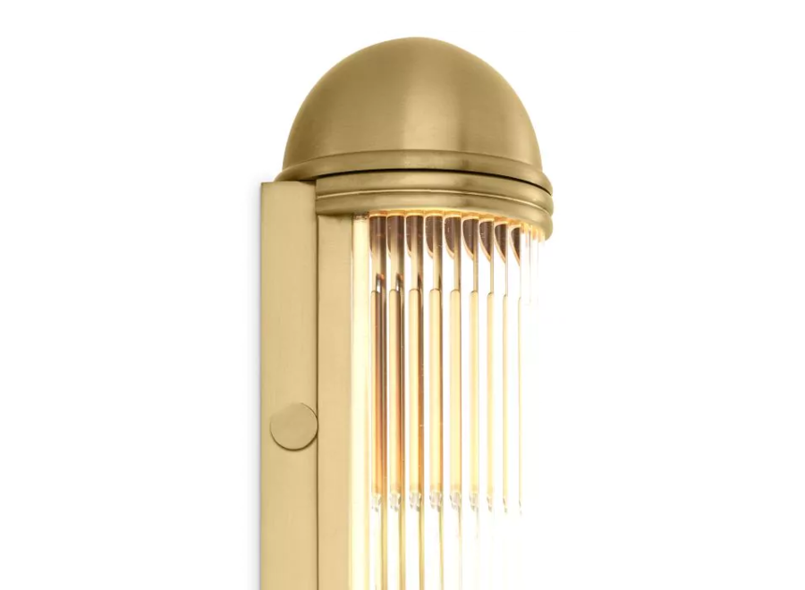 Wall lamp 'Auburn' - Brass