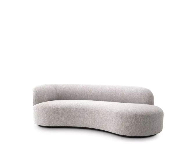 Sofa Morten - Bouclé grey