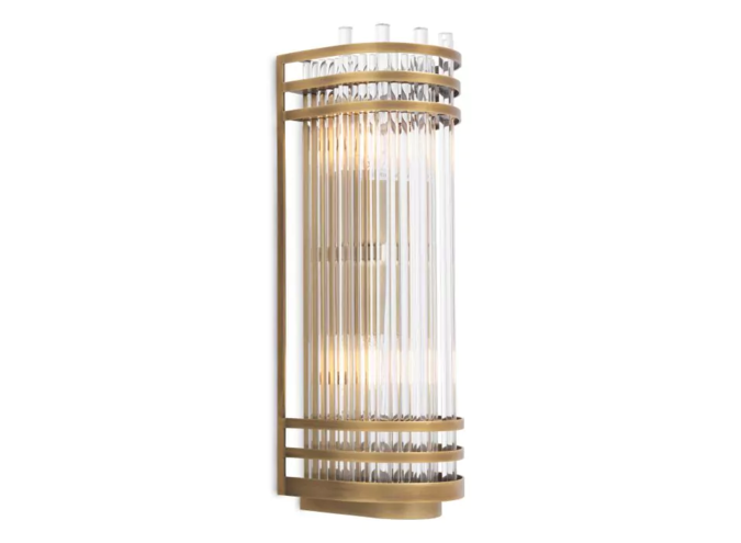 Wall lamp Gulf - S - Brass