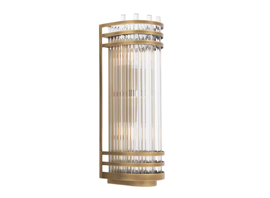 Lampe murale 'Gulf' - S - Brass