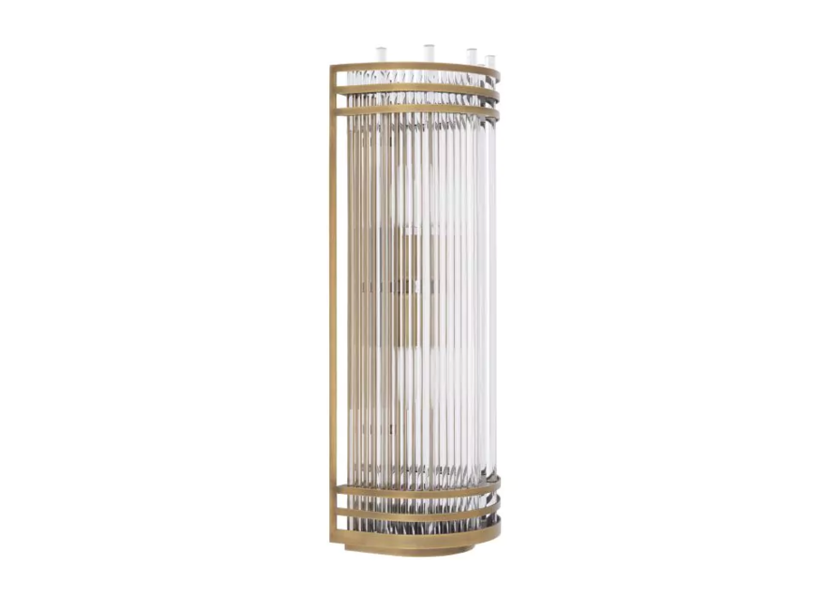 Wandlamp 'Gulf' -  L - Brass