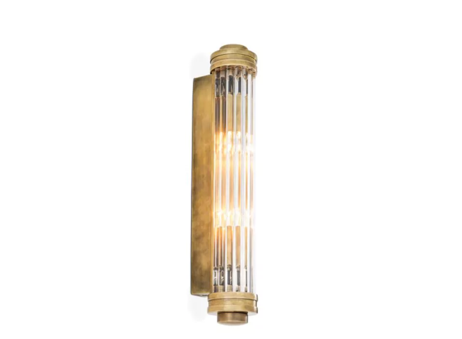 Wandlamp Gascogne - S - Brass