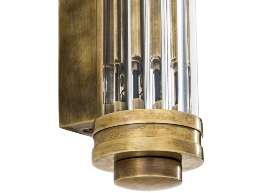 Lampe murale 'Gascogne' - S - Brass