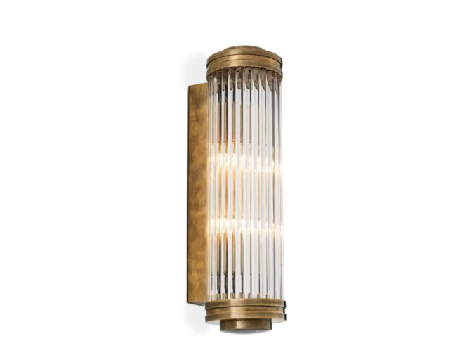 Lampe murale Gascogne - L - Brass