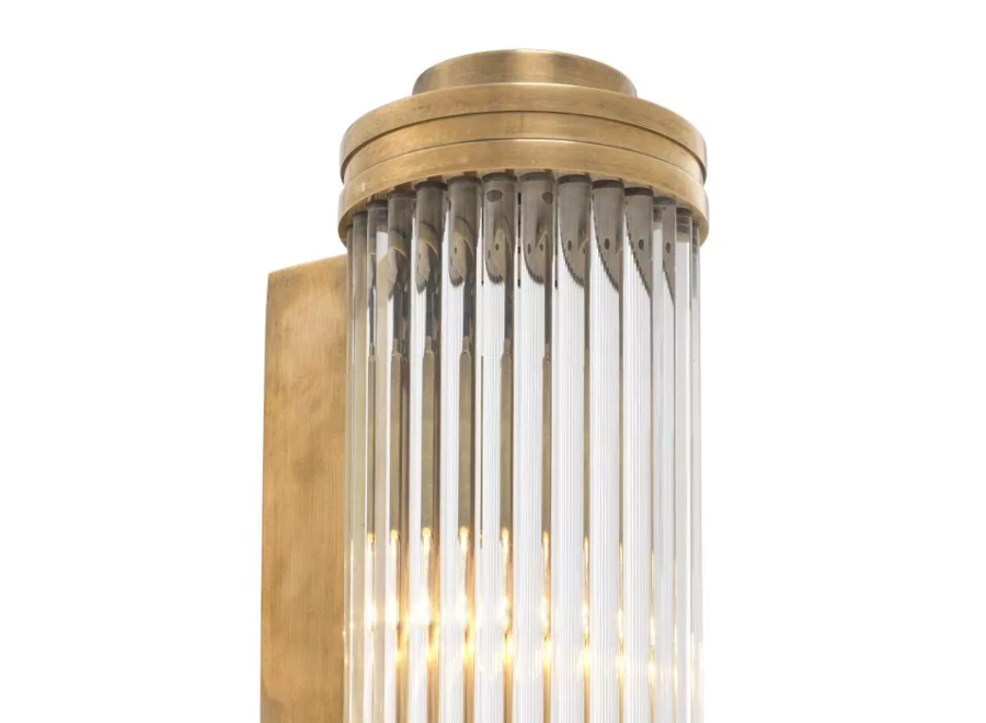 Wall lamp 'Gascogne' - XL - Brass