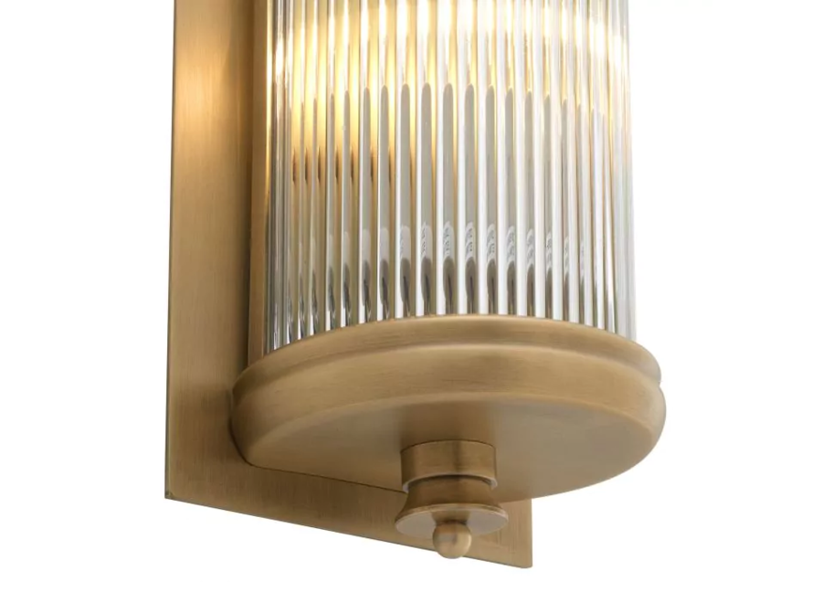 Lampe murale 'Glorious' L - Brass