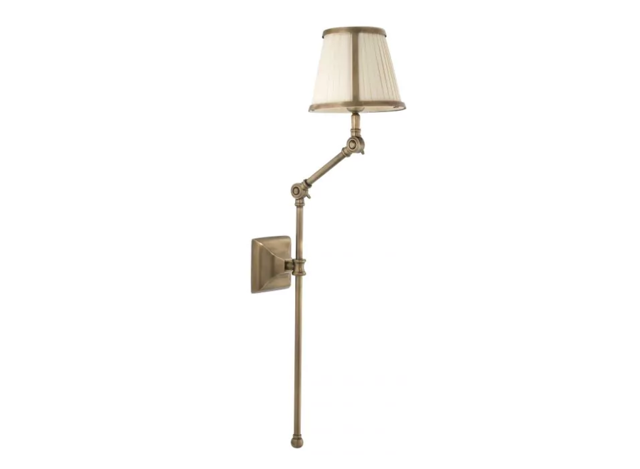 Wandlamp 'Brunswick' - Brass