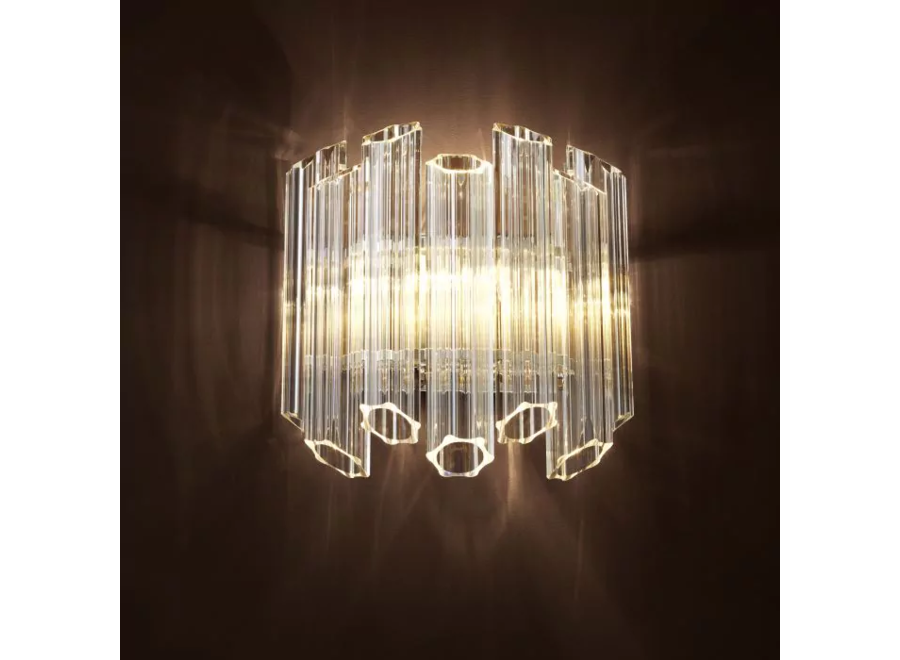 Wandlampe 'Vittoria' - Nickel