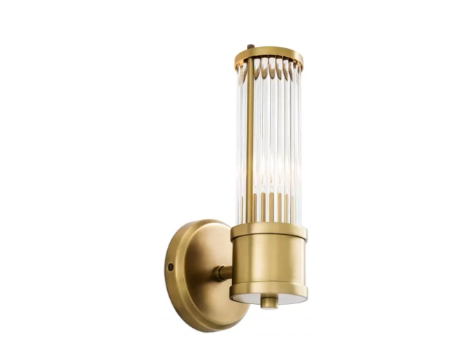 Wandlamp Claridges - Single - Brass