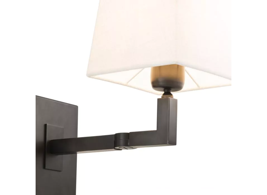 Wall lamp 'Cambell' - Bronze