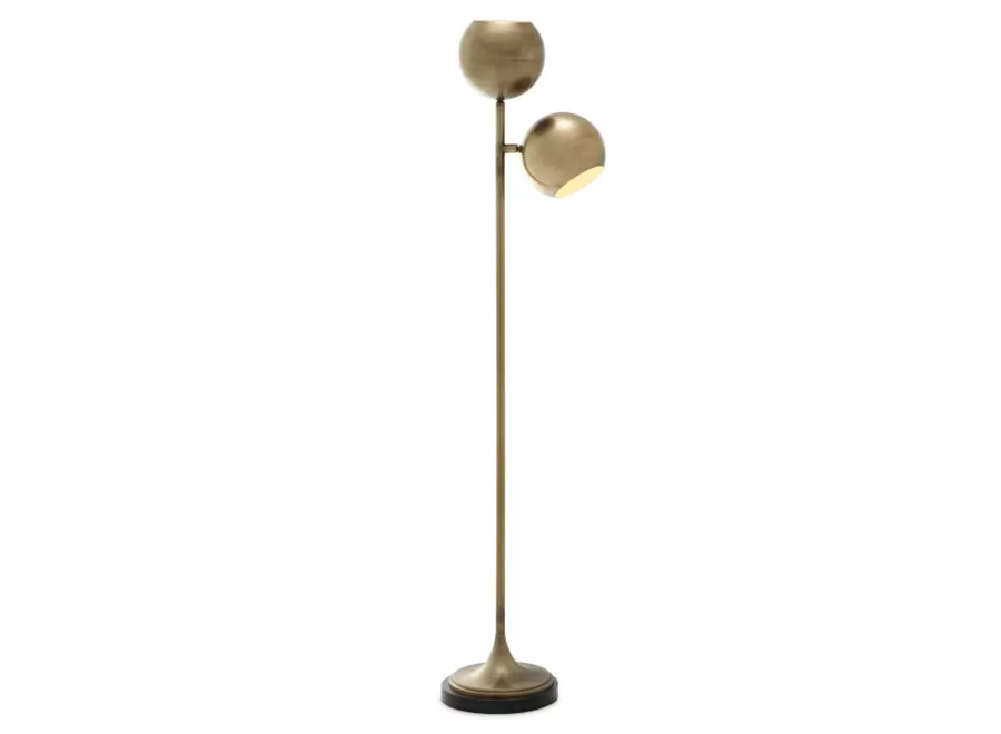 Floor Lamp 'Compton' - Brass